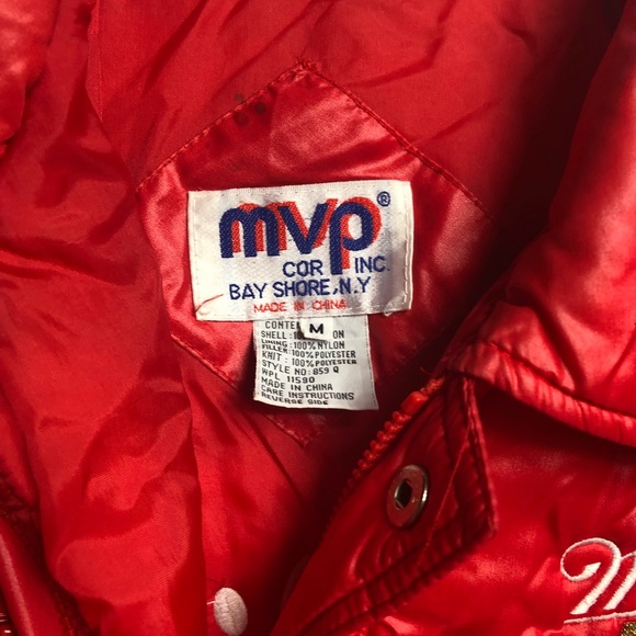 ✨SOLD✨ 70s Authentic Miller Racing Red Jacket - Picture 3 of 4